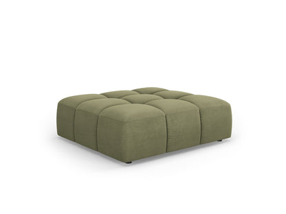 Moritz — Pouf Light Green (Rebel 18) Black Plastic