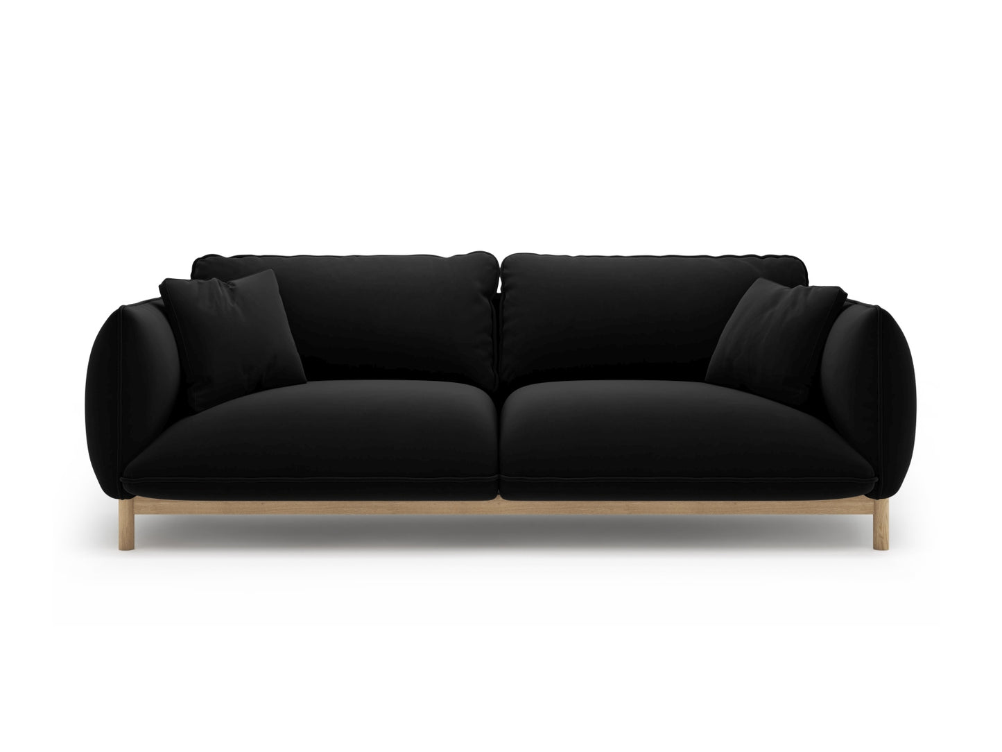 Ada — Sofa (208x101x78 cm) Black (Casino Black)