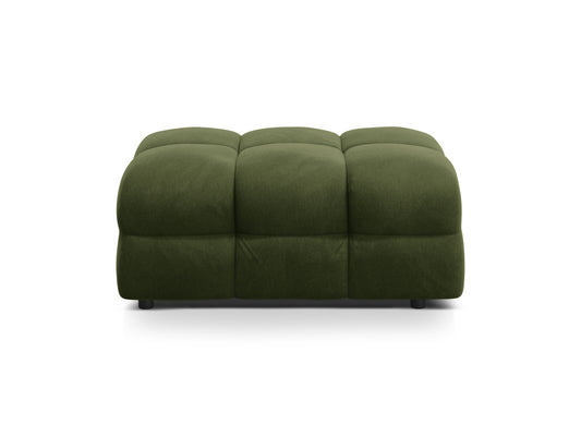 Kendal — Pouf Army Green (Magic Velvet 2295) Black Beech Wood