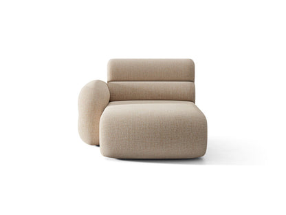 Neo — Chaise Longue (110x165x83 cm) Sand (SILENCIO 10) Left