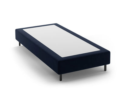 Whale — Bed Base Dark Blue (Paris Deep Blue) Black Metal
