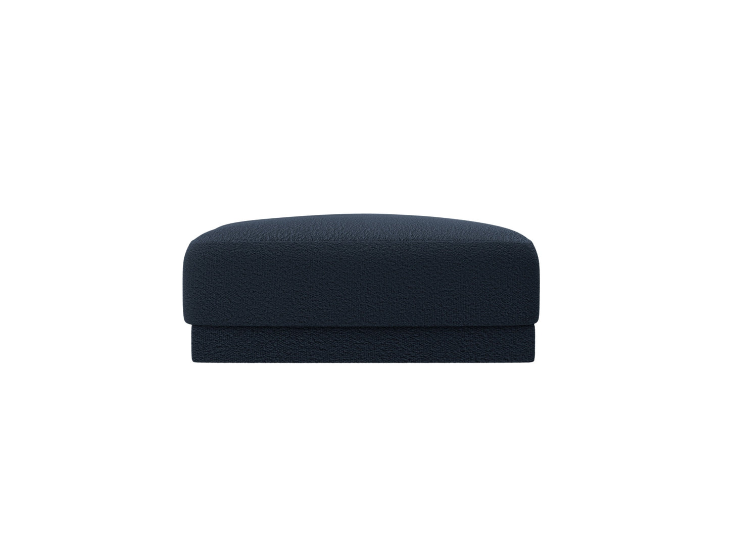 Miley — Pouf Dark Blue (Baloo 2088) Black Plastic