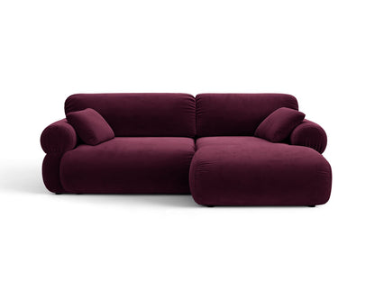 Ophelia — Corner Sofa (236x164x84 cm) Burgundy (Venus 2932) Right