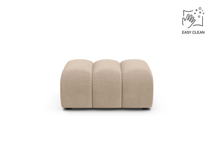 Lupine — Pouf Beige (Venus 2928) Black Plastic