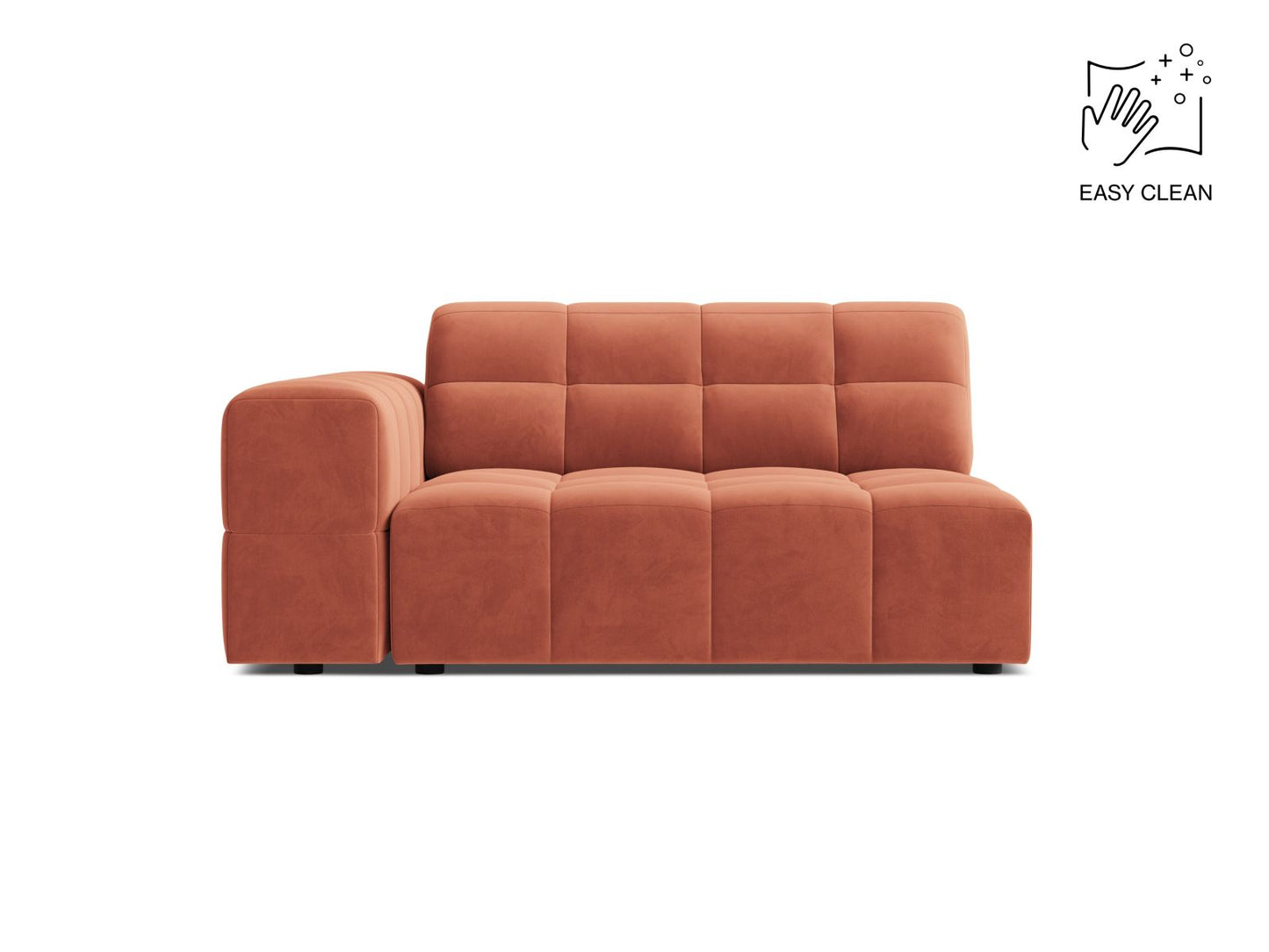 Jennifer — Modular Sofa (126x102x78 cm) Coral (Venus 2933)