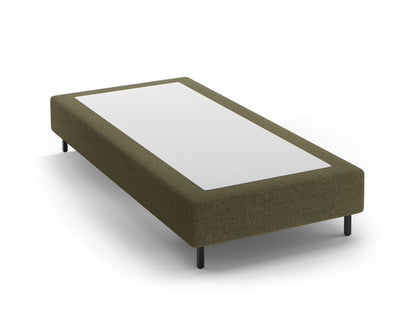 Whale — Bed Base Green (Eden 12 Olive) Black Metal