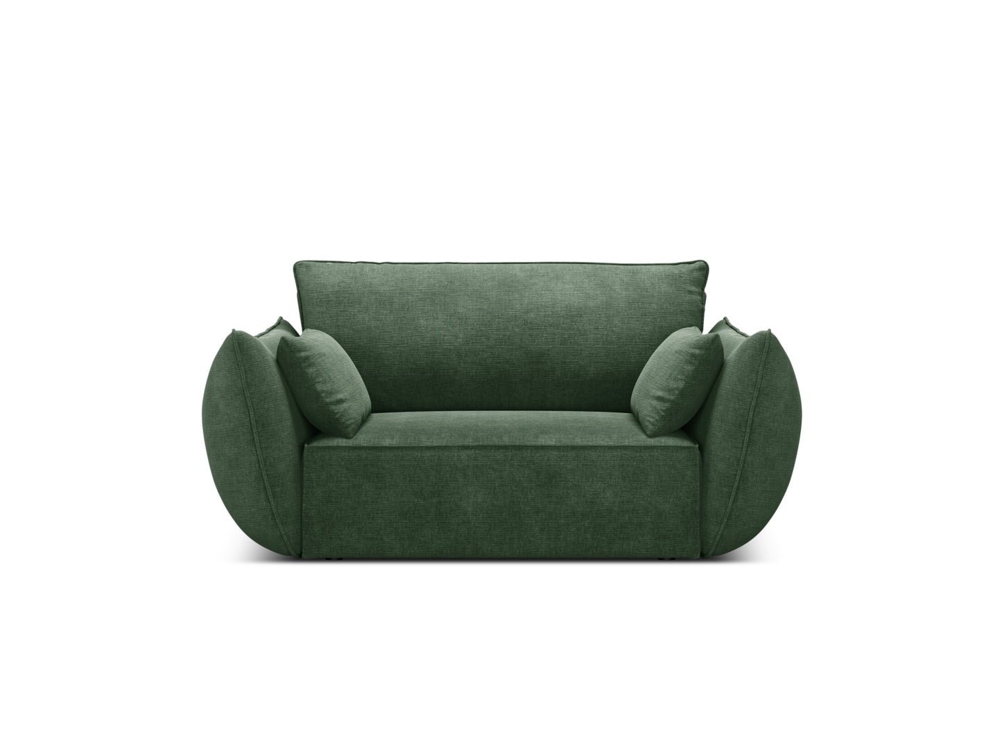 Kaelle — Armchair Bottle Green (Over The Horizon 39) Black Plastic
