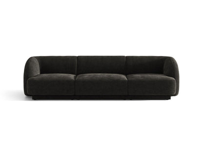 Miley — Sofa Anthracite (Eden 21 Black) Black Plastic