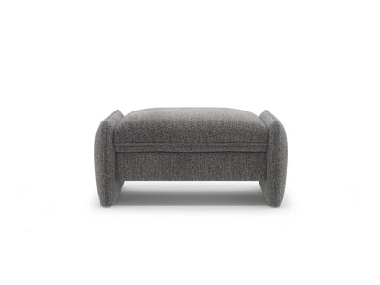 Georgia — Pouf (95x70x43 cm) Dark Grey (SILENCIO 97)