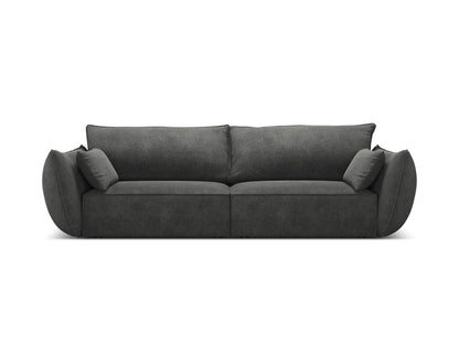Kaelle — Sofa Dark Grey (Over The Horizon 97) Black Plastic