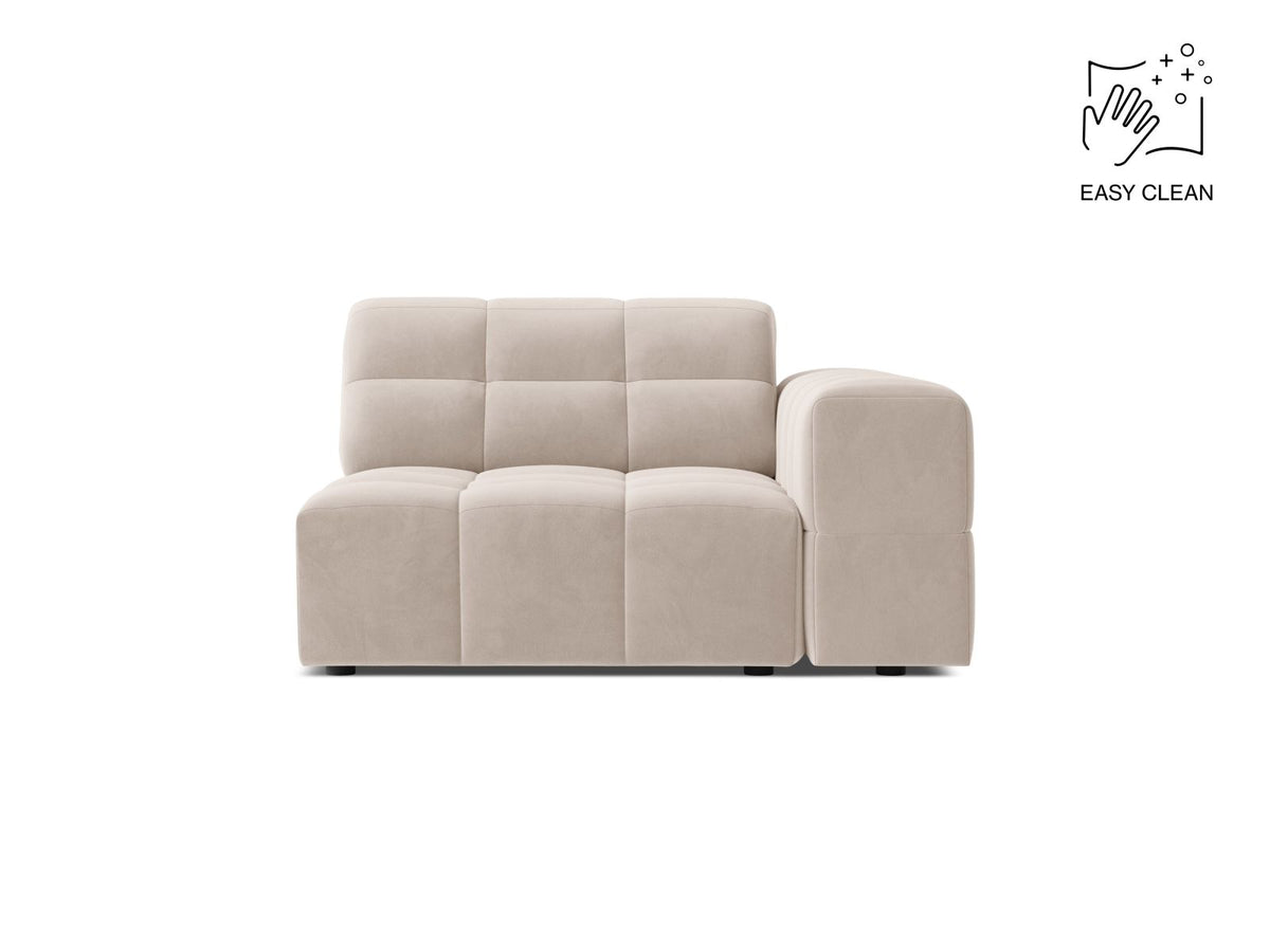 Jennifer — Modular Sofa (106x102x78 cm) Light Beige (Venus 2927) Right