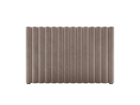 Mistero — Headboard Warm grey (Paris Khaki) Black Plastic