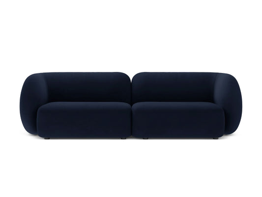 Kate — Sofa Royal Blue (Salvador 05) Black Plastic