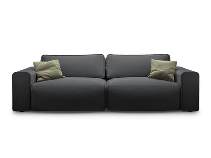 Victor — Sofa Anthracite (Moly 97) Black Plastic