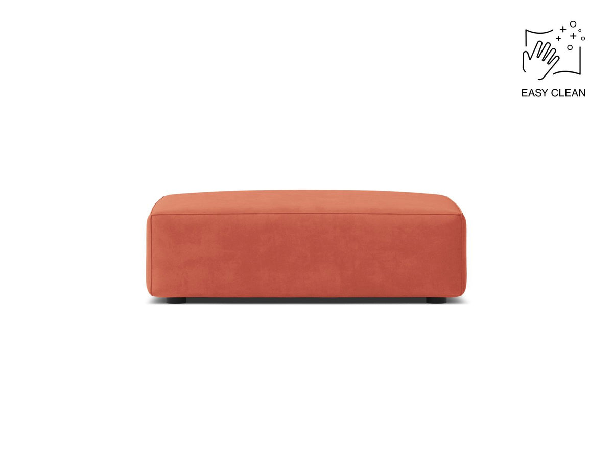 Jodie — Pouf Coral (Venus 2933) Black Plastic