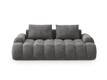 Linz — Sofa Grey (Vogue 15) Black Plastic