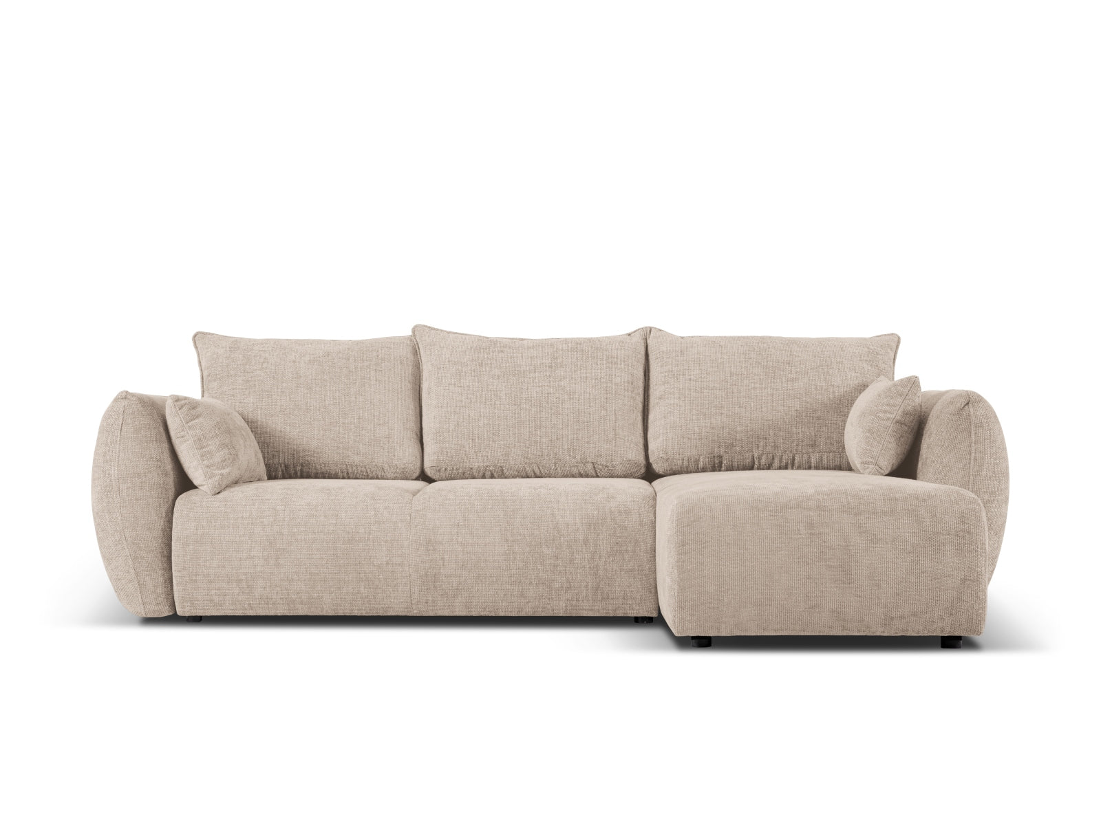 Matera — Nurgadiivan Beige (Haga 30) Must plastik Parem