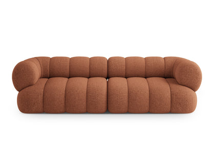 Koge — Sofa Brick (Eden 10 Terra) Black Plastic