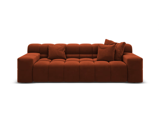 Hawaii — Sofa Auburn (Magic Velvet 2285) Juoda plastikinė
