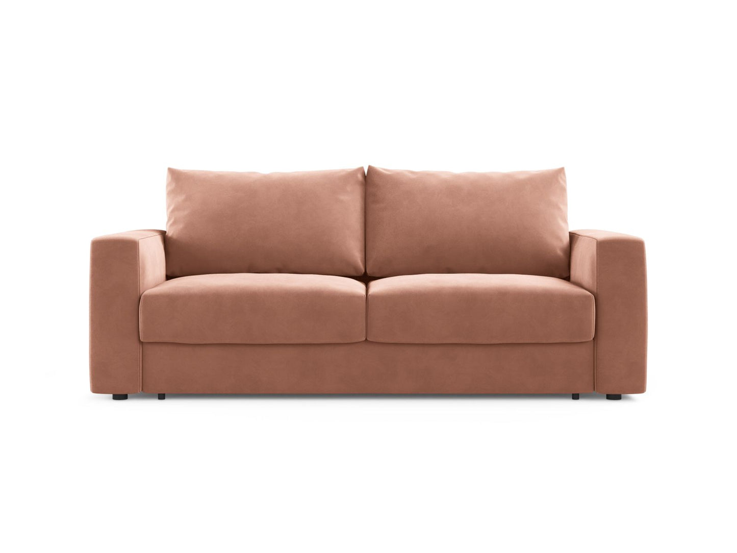 Grena — Sofa Pink (Salvador 11) Black Plastic