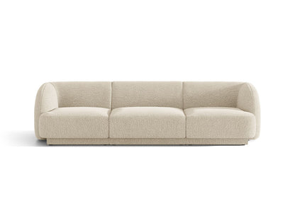 Miley — Sofa Beige (Baloo 2074) Black Plastic