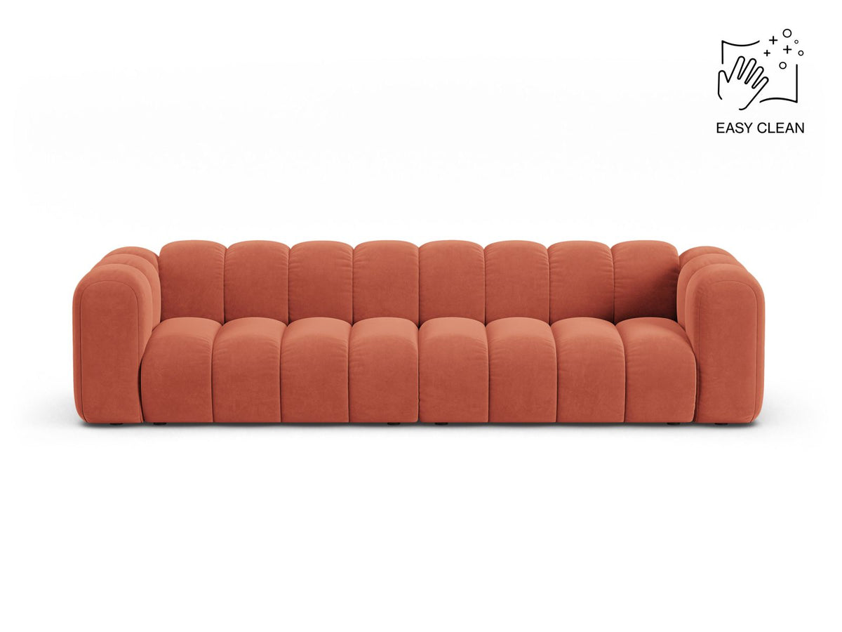 Lupine — Sofa Coral (Venus 2933) Black Plastic
