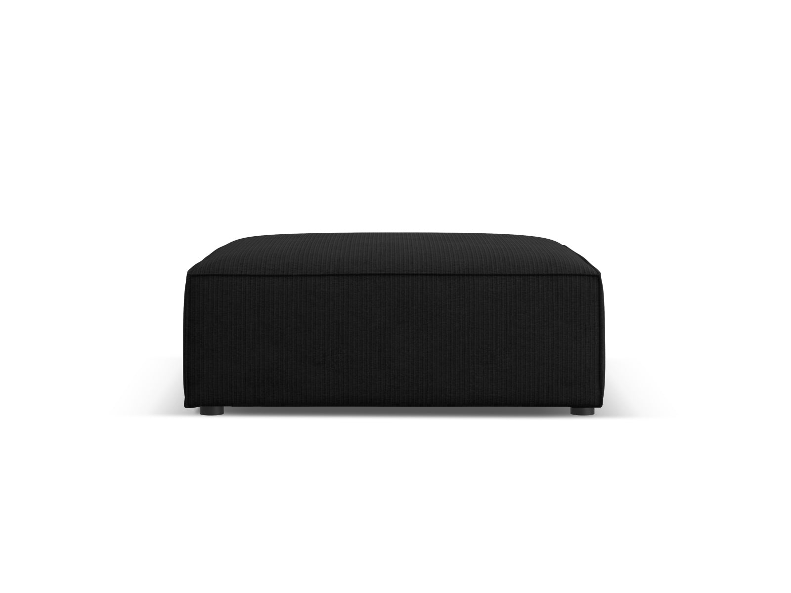 Arendal — Pouf Black (Brave Me 6) Must plastik