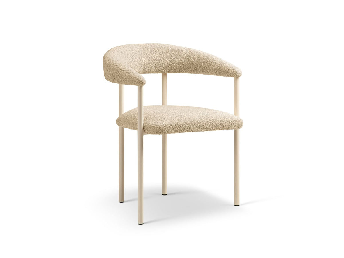 Lea — Chair (56.5x53.5x74 cm) Beige (Baloo 2074) Cream