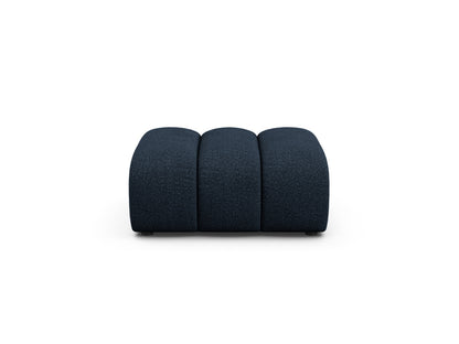 Lupine — Pouf Dark Blue (Baloo 2088) Black Plastic