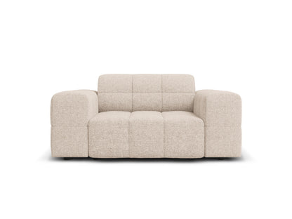 Chicago — Armchair Beige (Haga 30) Black Plastic