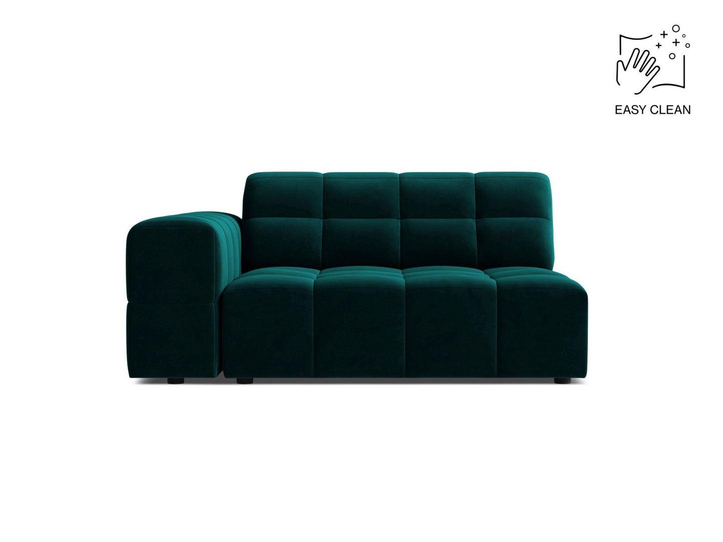 Jennifer — Modular Sofa (126x102x78 cm) Deep Petrol (Venus 2911)