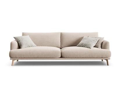 Naomi — Sofa Beige (Salvador 1) Wood