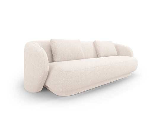 Camden — Sofa Light Beige Melange (Legacy 1 Ivory) Black Plastic