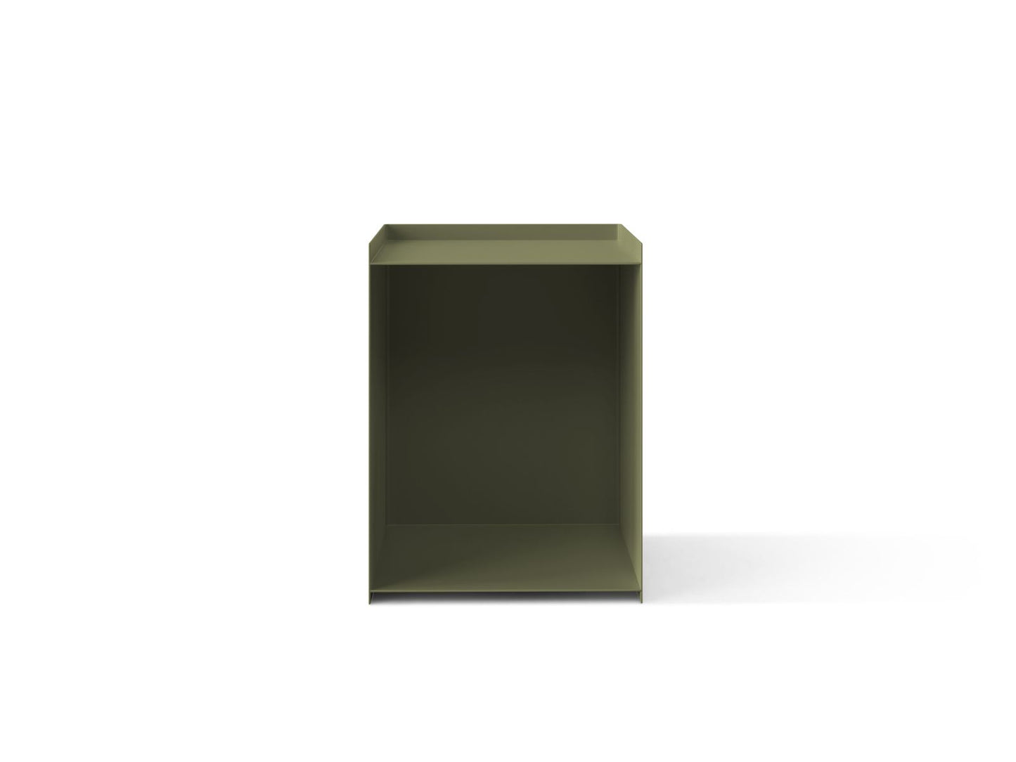 Luca — Nightstand (39.5x39.5x51.5 cm) Moss Green (Moss Green)