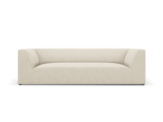 Ruby — Sofa Light Beige (Scala Nata) Black Plastic