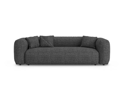Martina — Sofa Anthracite (Monet Anthracite) Black Plastic