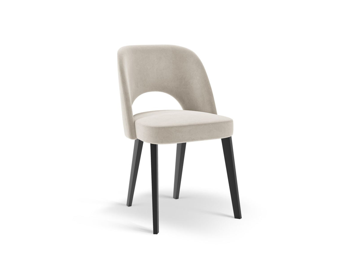 Bowe — Chair (56x52x83 cm) Light Grey (Magic Velvet 2239)