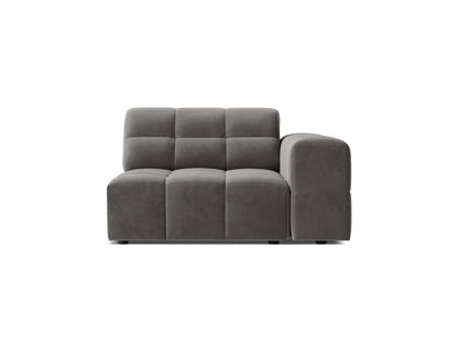 Jennifer — Modular Sofa (106x102x78 cm) Light Grey (Bluvel 13) Right