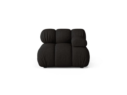 Bellis — Modular Sofa (94x94x70 cm) Black (Liberty 22) Right