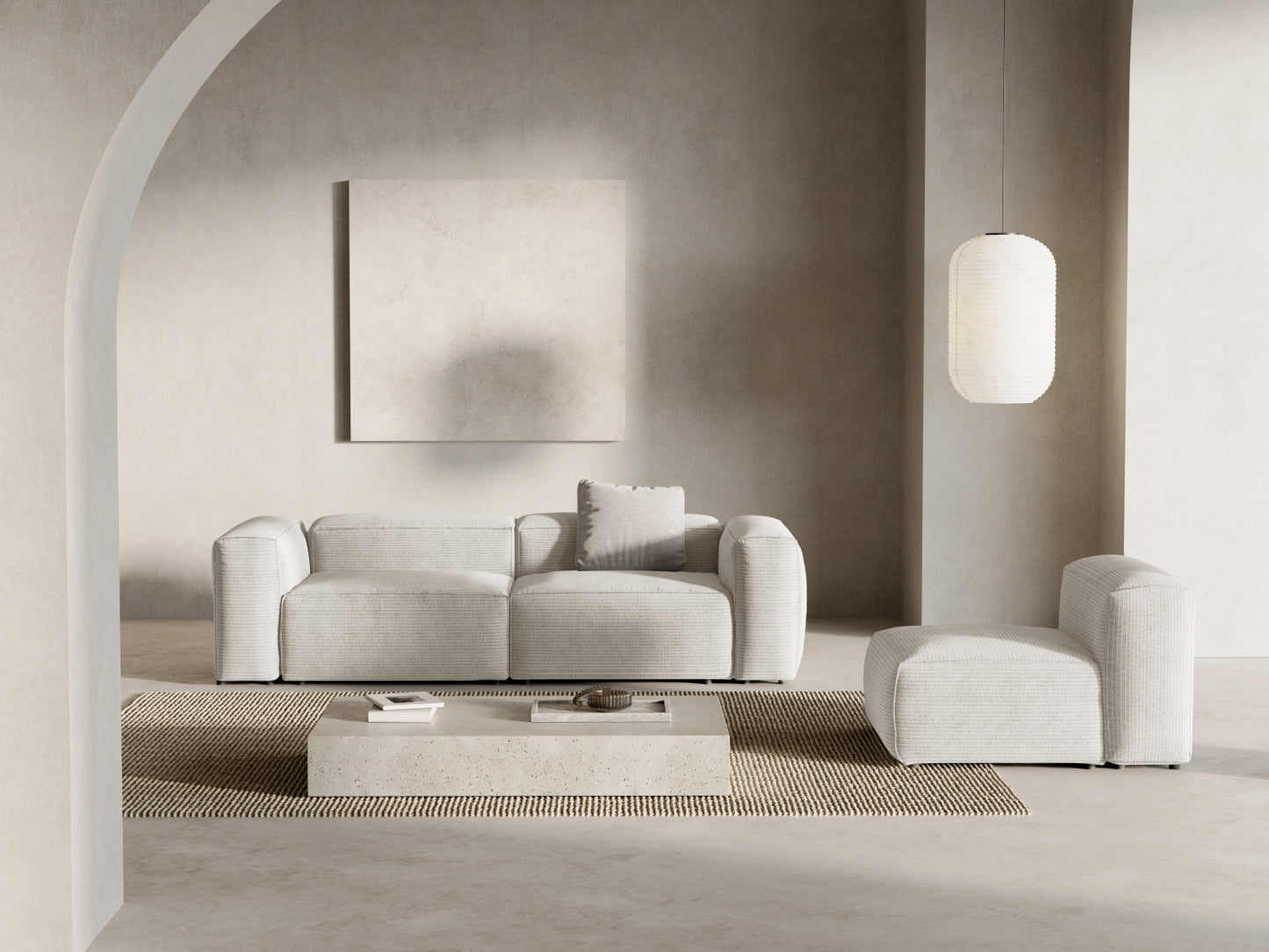 Bergamo — Sofa (264x108x70 cm)