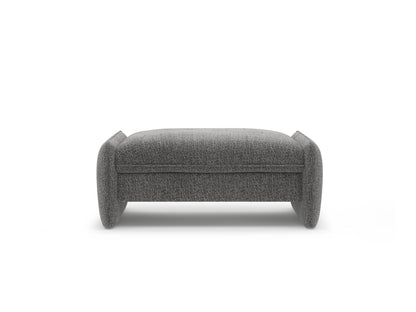 Georgia — Pouf (115x70x43 cm) Dark Grey (SILENCIO 97)