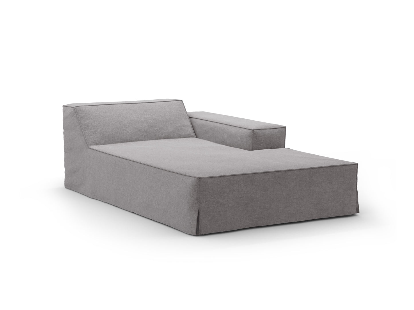 Jodie — Sofa Cover Warm grey (LINS 07) Default Right