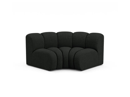Lupine — Modular Sofa Black (Baloo 2082) Black Plastic