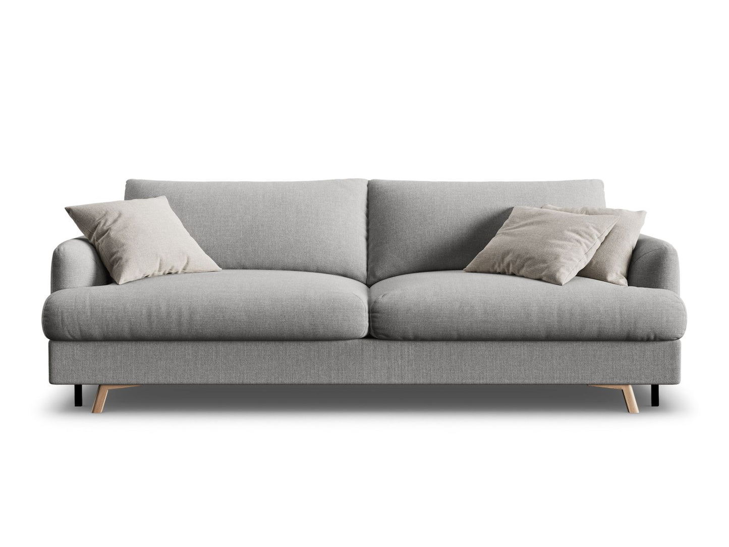 Naomi — Sofa Ash Melange (Liberty 19) Black Metal