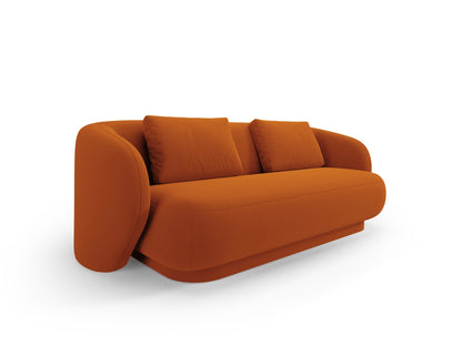 Camden — Sofa Terracotta (Casino Terracota) Black Plastic