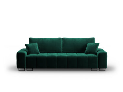 Wicklow — Sofa Bottle Green (Monolith 37) Black Metal