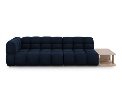 Sky — Sofa Royal Blue (Casino Deep Blue) Black Plastic Right
