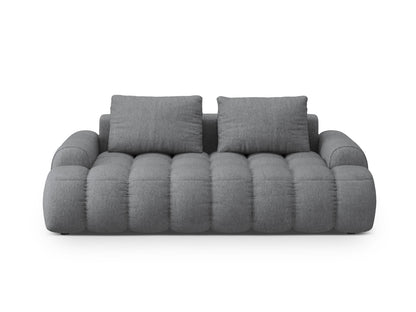 Linz — Sofa Grey (Sorella 89) Black Plastic