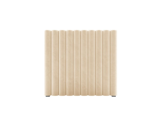Mistero — Headboard Nude (Paris Beige) Black Plastic
