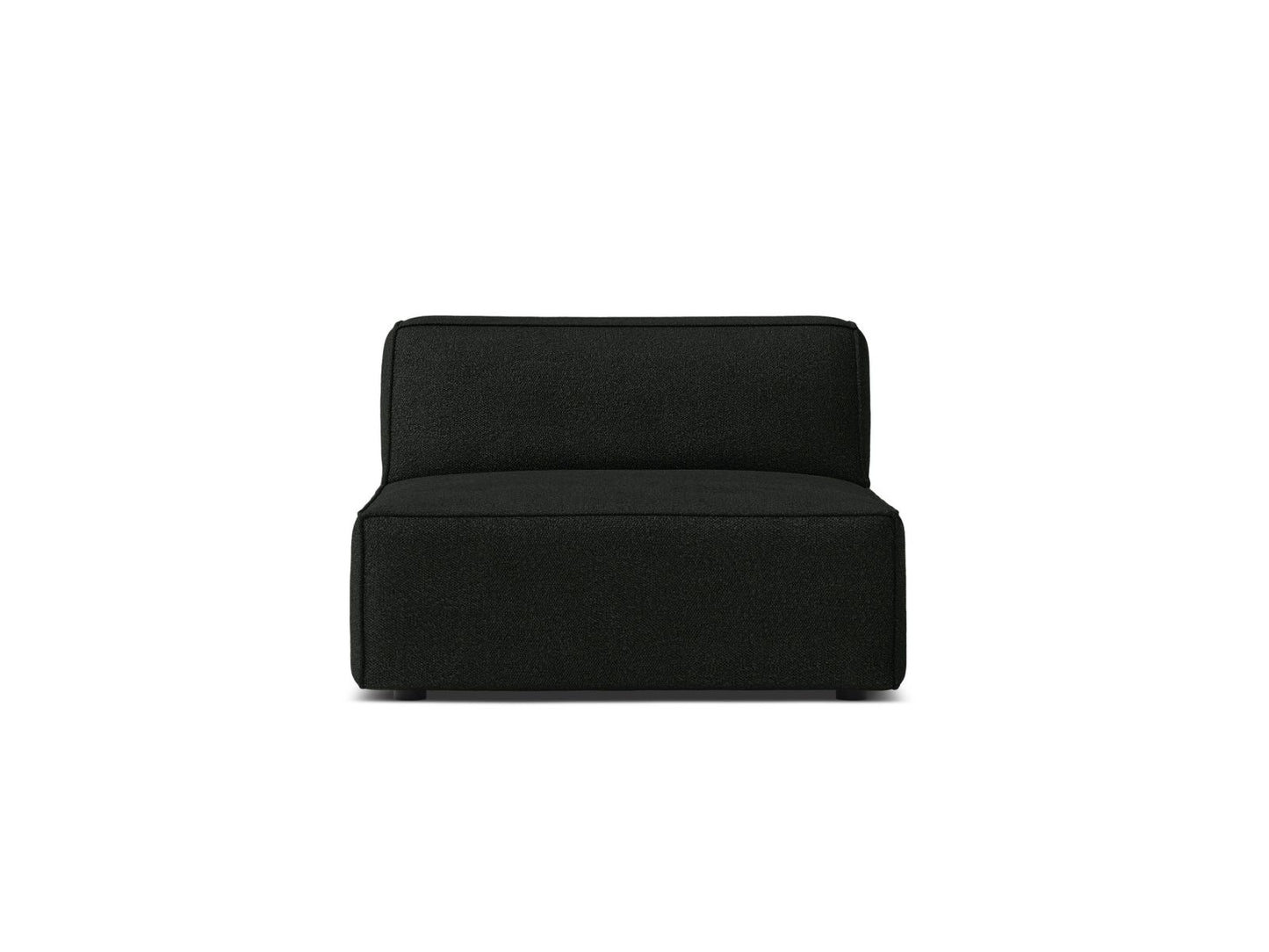 Jodie — Modular Sofa Black (Baloo 2082) Black Plastic